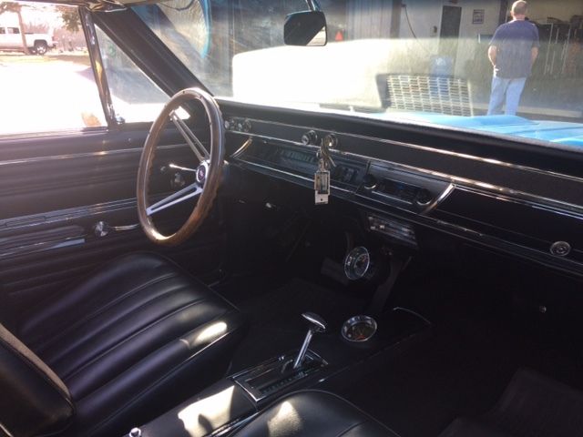 1966 Blue Chevrolet Chevelle Coupe