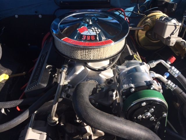 1966 Blue Chevrolet Chevelle Coupe