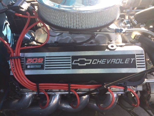 1966 Blue Chevrolet Chevelle Coupe