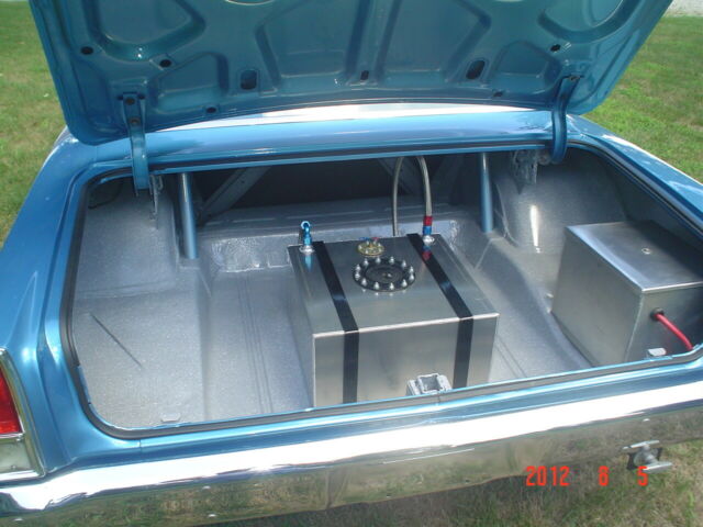 1966 Blue Chevrolet Nova Sedan