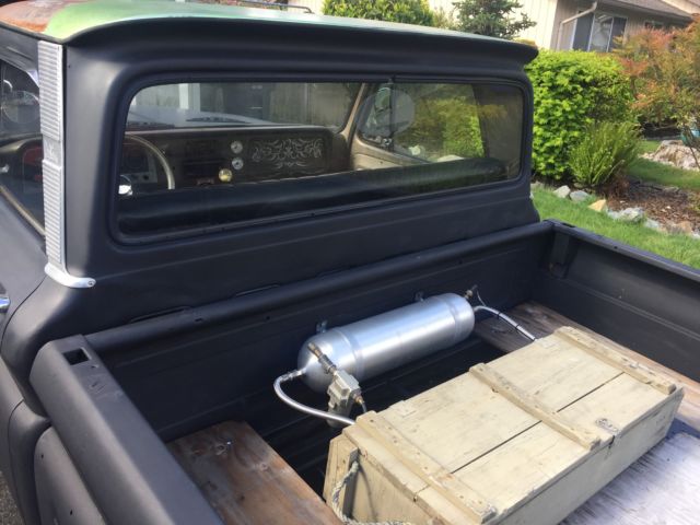1966 black Chevrolet C-10 Cab & Chassis