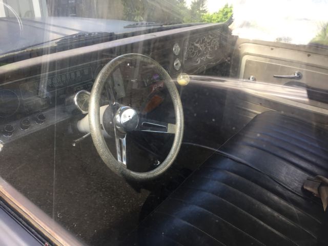 1966 black Chevrolet C-10 Cab & Chassis