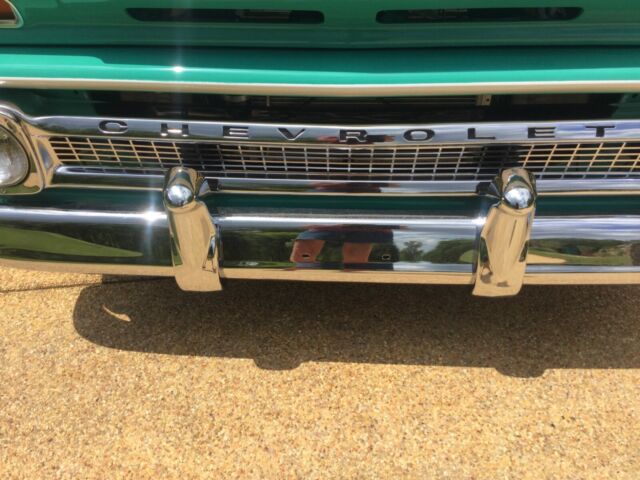 1966 Green Chevrolet C-10 Fleetside