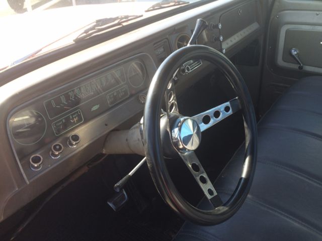 1966 Red Chevrolet C-10 Standard Cab Pickup