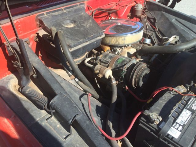 1966 Red Chevrolet C-10 Standard Cab Pickup