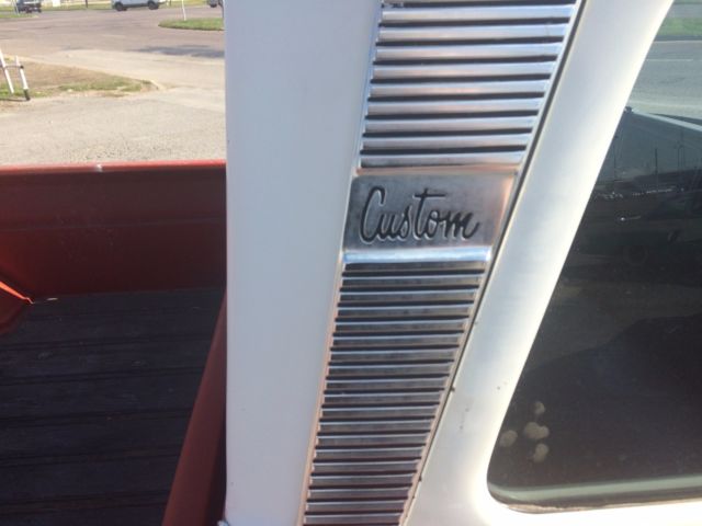 1966 Red Chevrolet C-10 Standard Cab Pickup