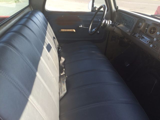 1966 Red Chevrolet C-10 Standard Cab Pickup