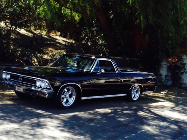 1966 Black Chevrolet El Camino