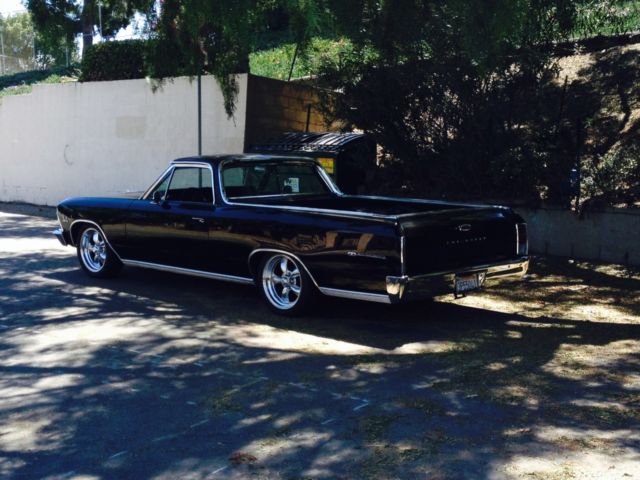 1966 Black Chevrolet El Camino