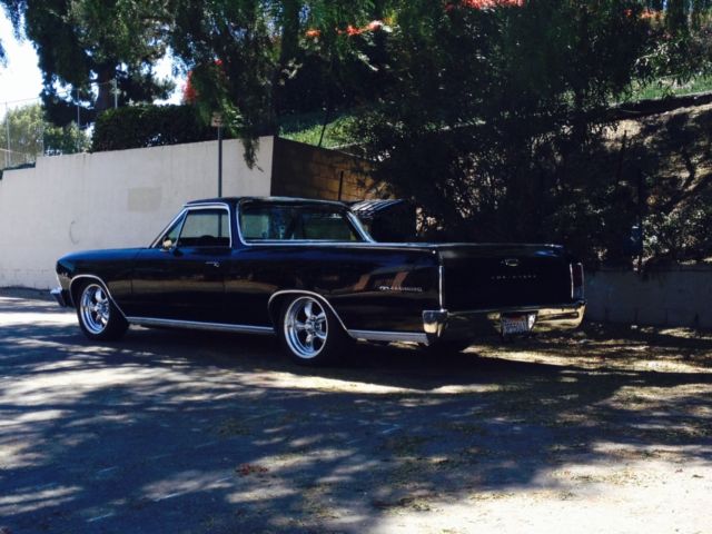1966 Black Chevrolet El Camino