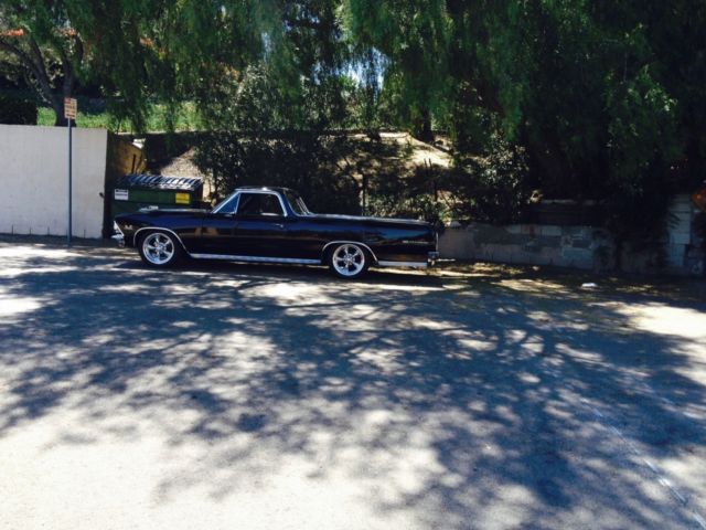 1966 Black Chevrolet El Camino
