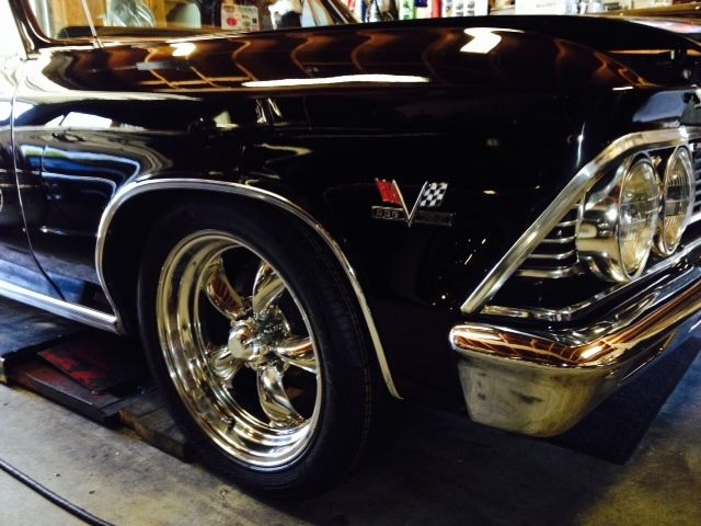 1966 Black Chevrolet El Camino