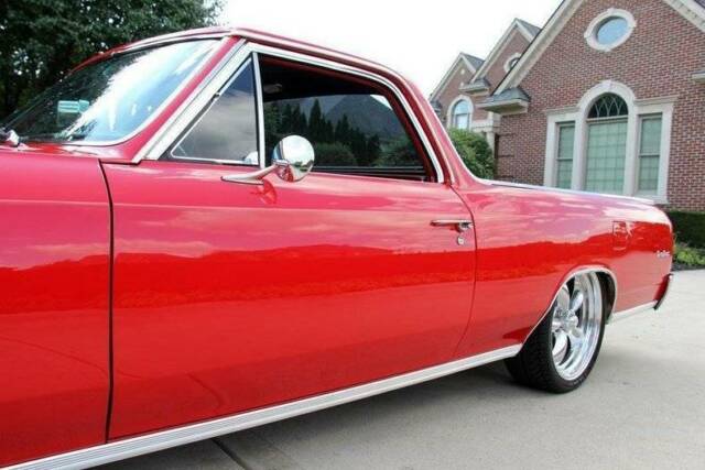 1966 Red Chevrolet El Camino