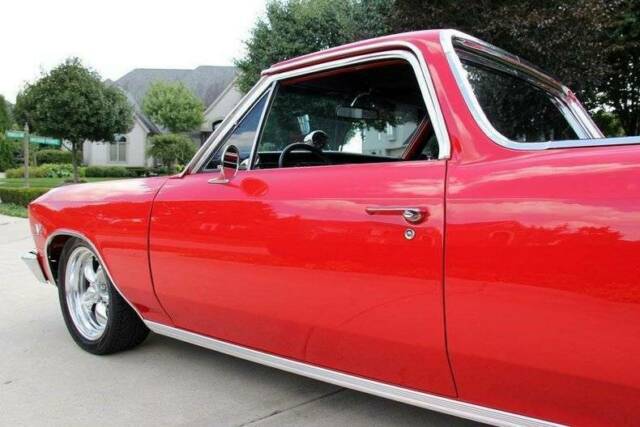 1966 Red Chevrolet El Camino