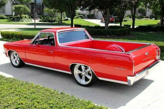 1966 Red Chevrolet El Camino