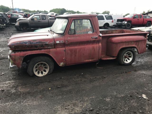 1966 Red Chevrolet C/K Pickup 1500 Standard Cab Pickup