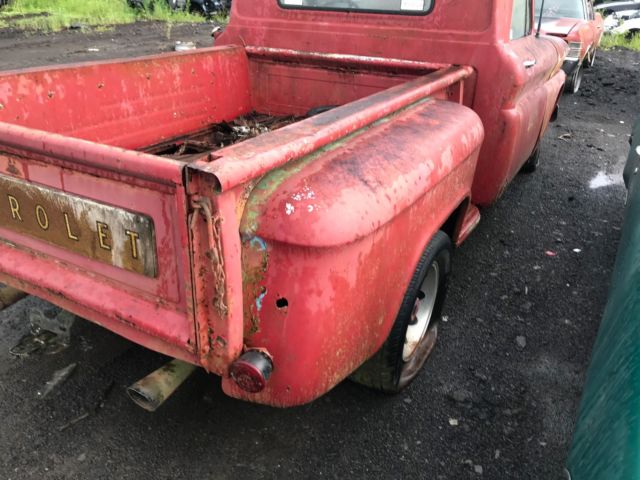 1966 Red Chevrolet C/K Pickup 1500 Standard Cab Pickup