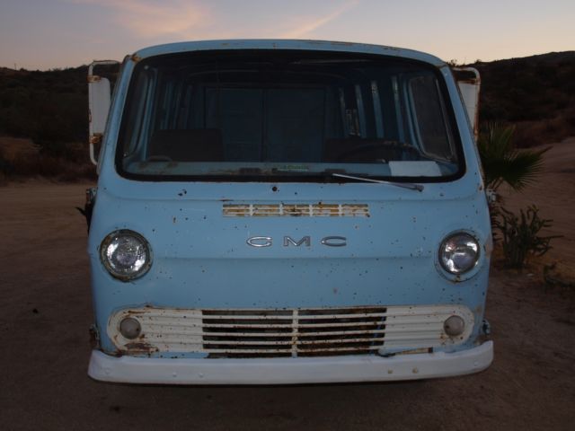 1966 blue Chevrolet g10 van van