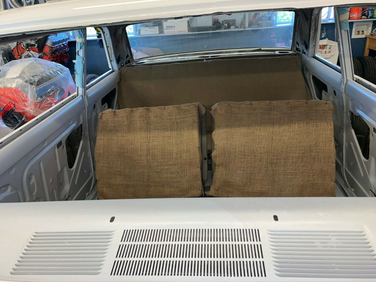 1966 White Chevrolet Nova Sedan