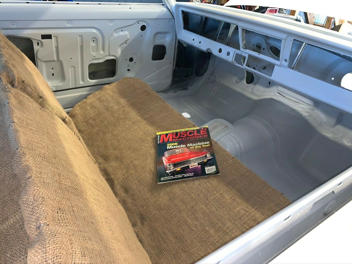 1966 White Chevrolet Nova Sedan