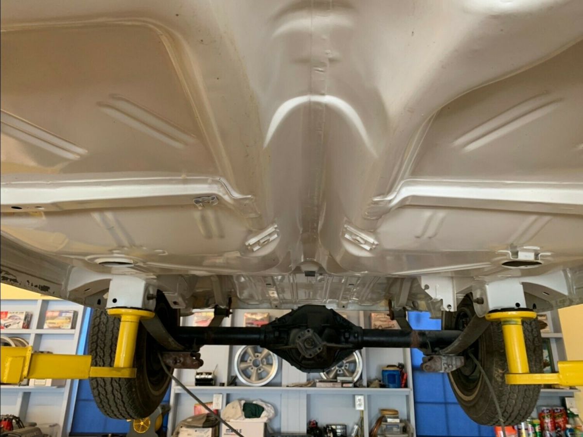 1966 White Chevrolet Nova Sedan