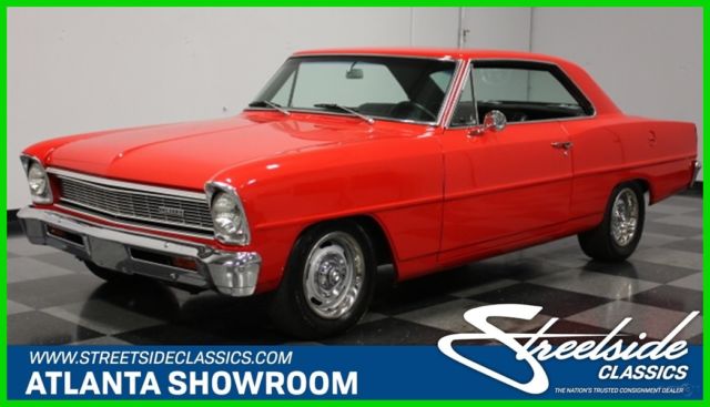 1966 Red Chevrolet Nova