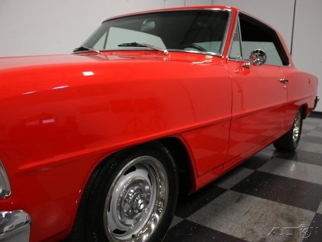 1966 Red Chevrolet Nova