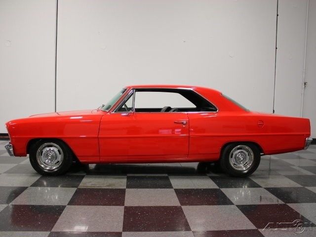 1966 Red Chevrolet Nova