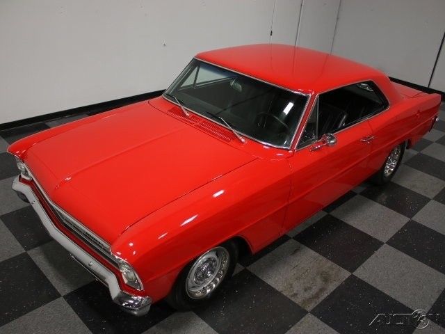 1966 Red Chevrolet Nova