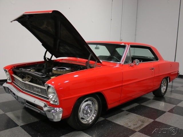 1966 Red Chevrolet Nova