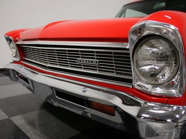 1966 Red Chevrolet Nova