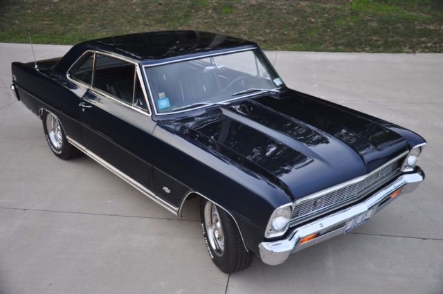 1966 Red Chevrolet Nova Coupe