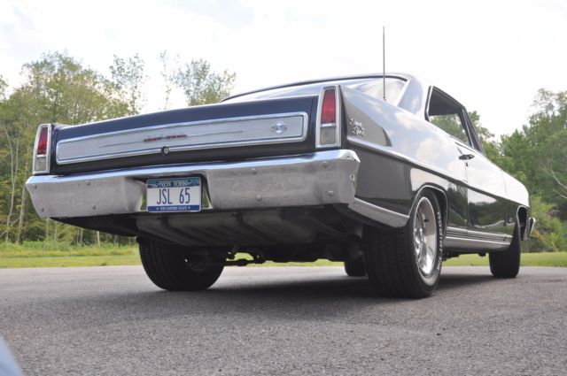 1966 Red Chevrolet Nova Coupe