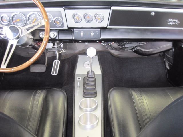 1966 Red Chevrolet Nova Coupe