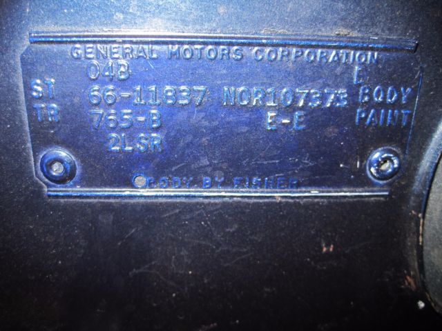 1966 Red Chevrolet Nova Coupe