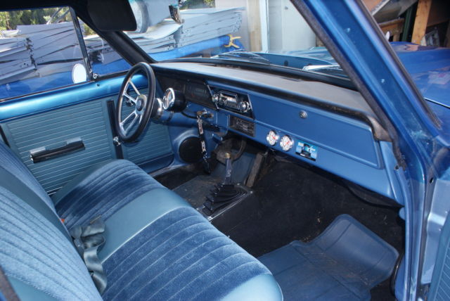 1966 Blue Chevrolet Nova Stationwagen