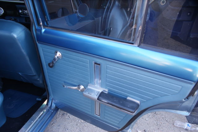 1966 Blue Chevrolet Nova Stationwagen