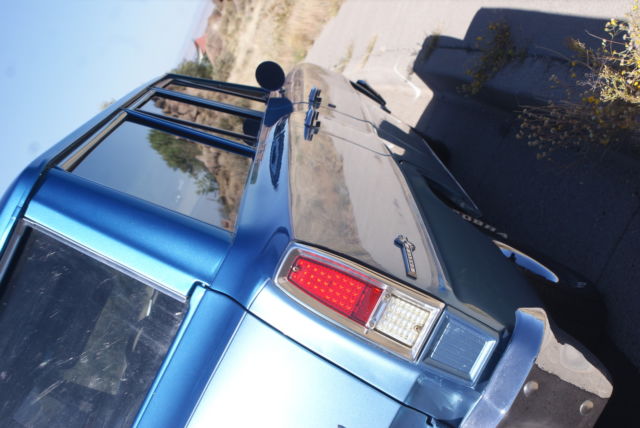 1966 Blue Chevrolet Nova Stationwagen