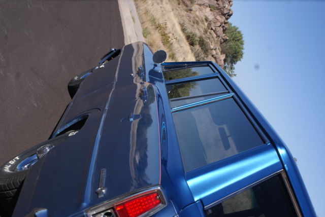 1966 Blue Chevrolet Nova Stationwagen