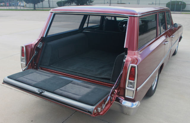 1966 Burgundy Chevrolet Nova