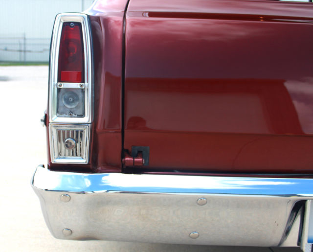 1966 Burgundy Chevrolet Nova