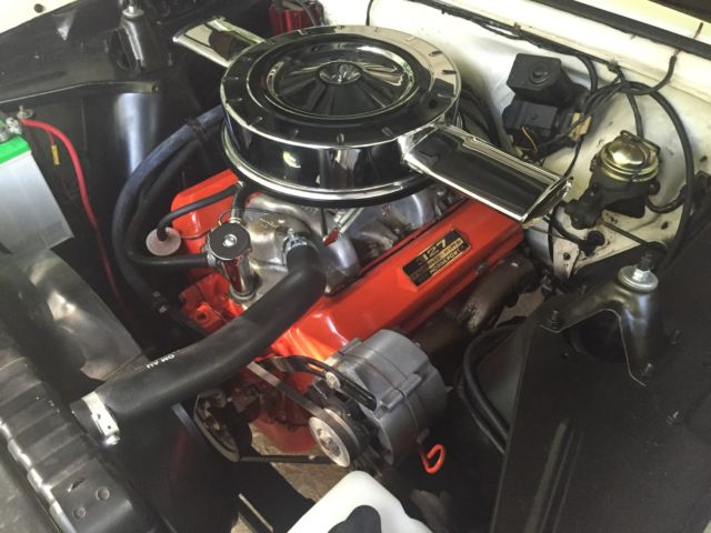 1966 White Chevrolet Nova Coupe