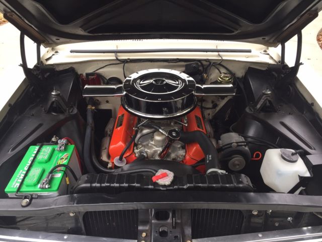 1966 White Chevrolet Nova Coupe