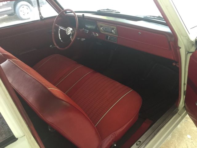 1966 White Chevrolet Nova Coupe