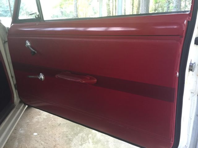 1966 White Chevrolet Nova Coupe