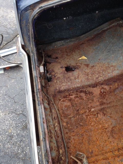 1966 Blue Chevrolet Nova