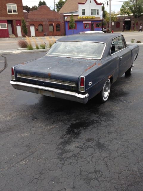1966 Blue Chevrolet Nova