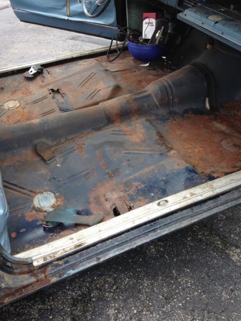 1966 Blue Chevrolet Nova