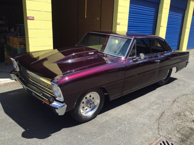 1966 Candy plum Chevrolet Nova Coupe