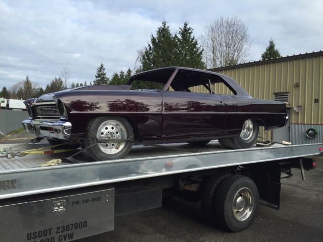 1966 Candy plum Chevrolet Nova Coupe